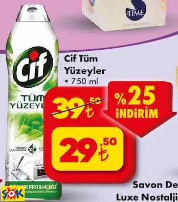 CİF TÜM YÜZEYLER CİF TÜM YÜZEYLER
